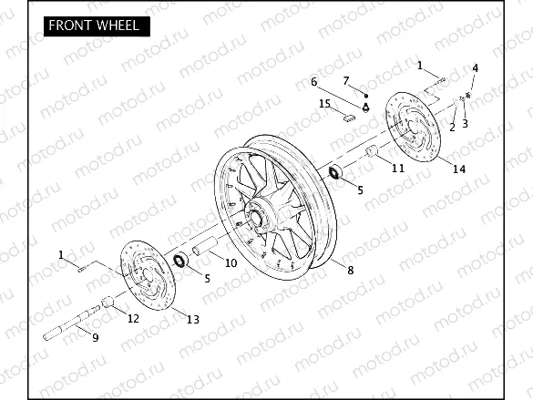 FRONT WHEEL