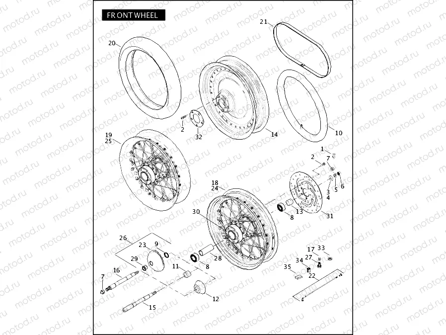 FRONT WHEEL