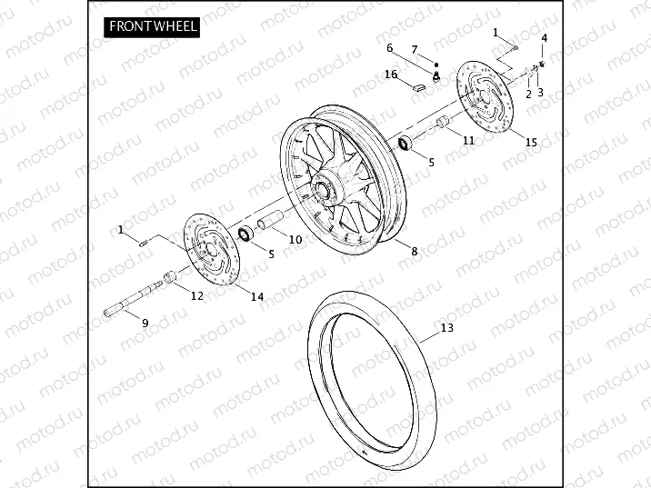 FRONT WHEEL
