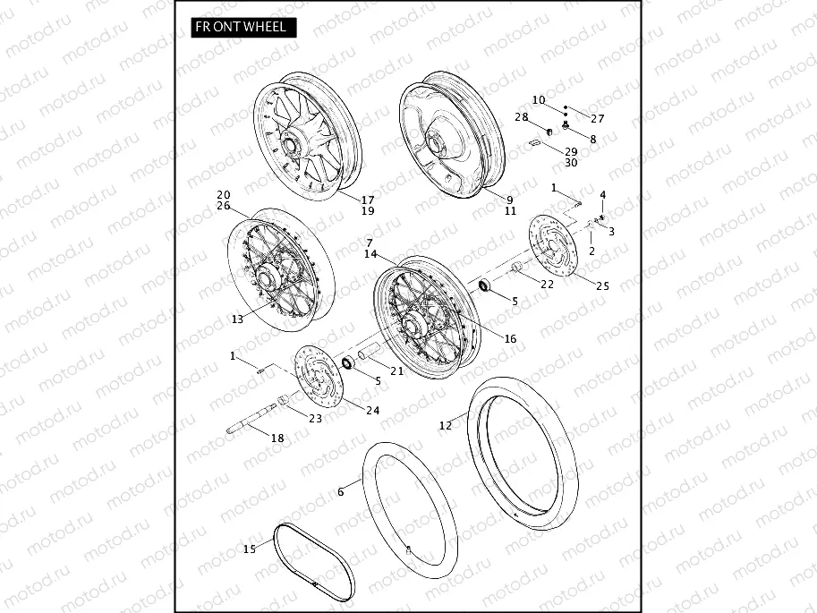 FRONT WHEEL