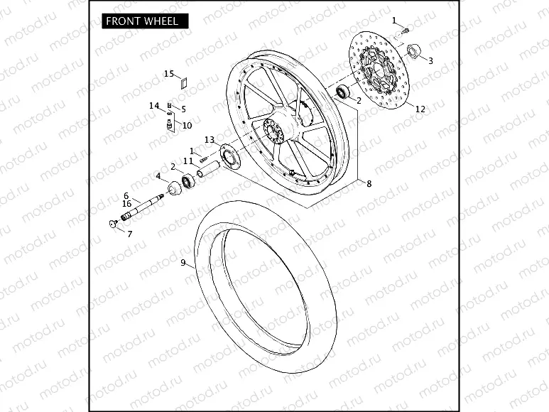 FRONT WHEEL