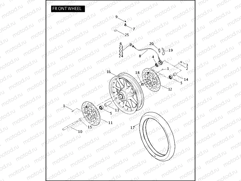 FRONT WHEEL