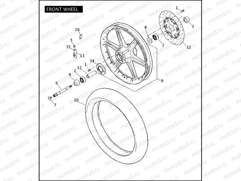 FRONT WHEEL