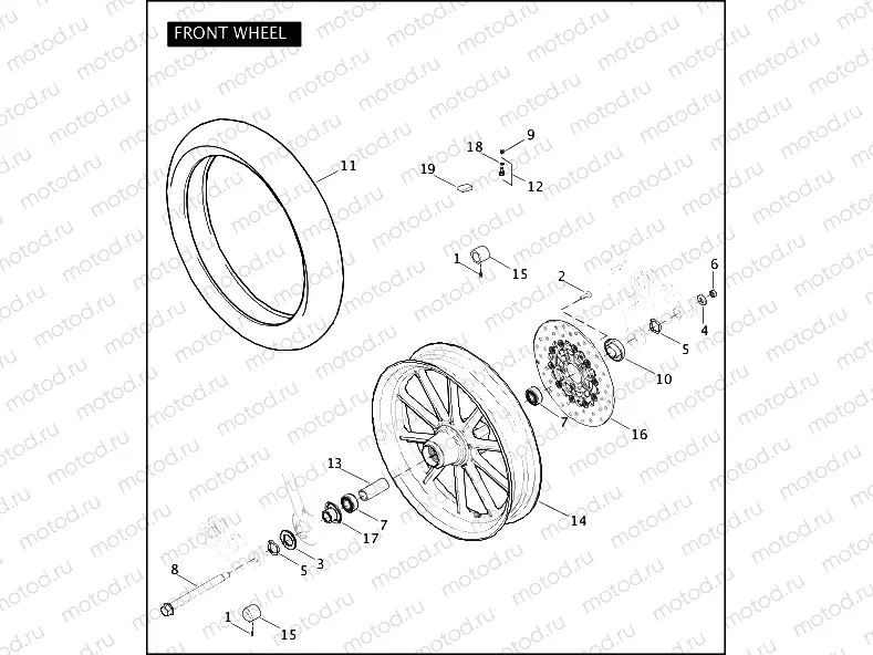 FRONT WHEEL