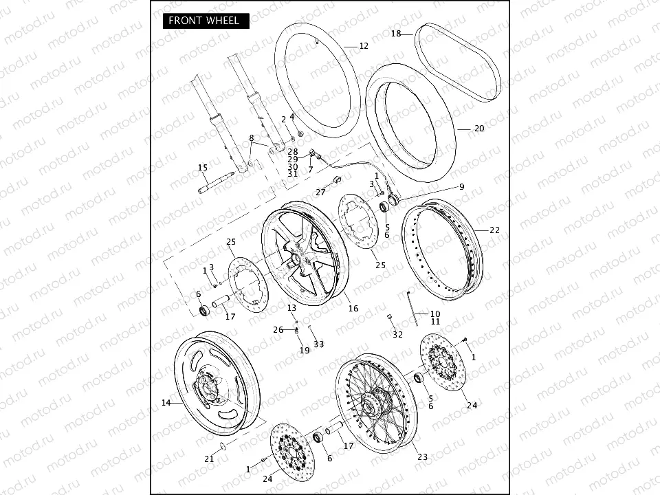 FRONT WHEEL