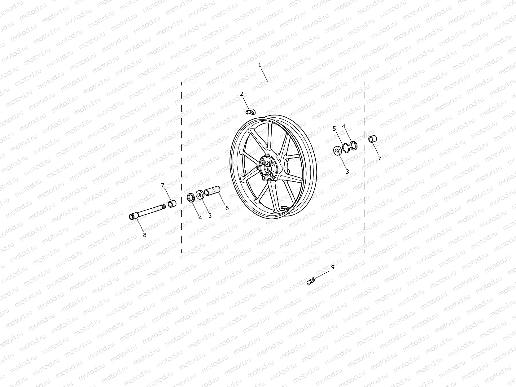 Front Wheel 914973