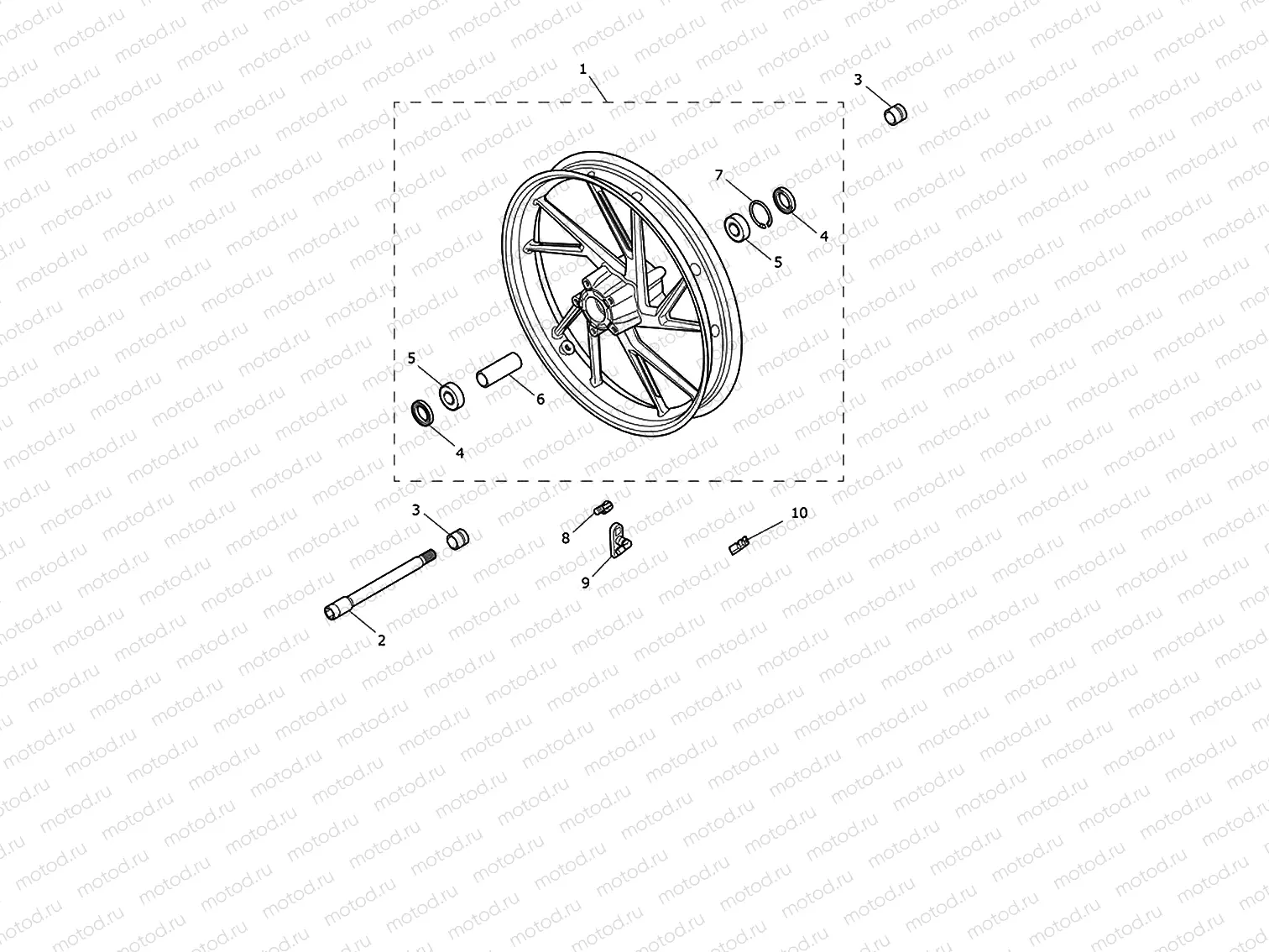 Front wheel