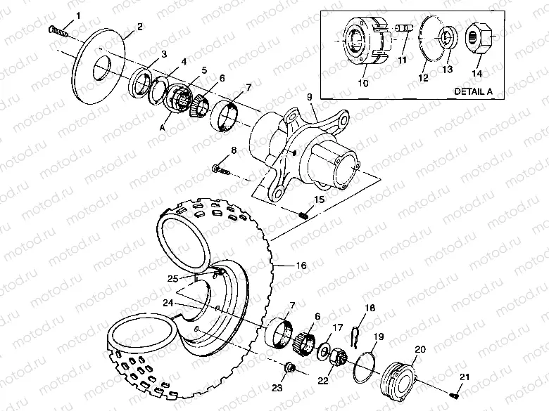 FRONT WHEEL - A99BG38CA (4949664966b006) | FRONT WHEEL - A99BG38CA (4949664966b006)