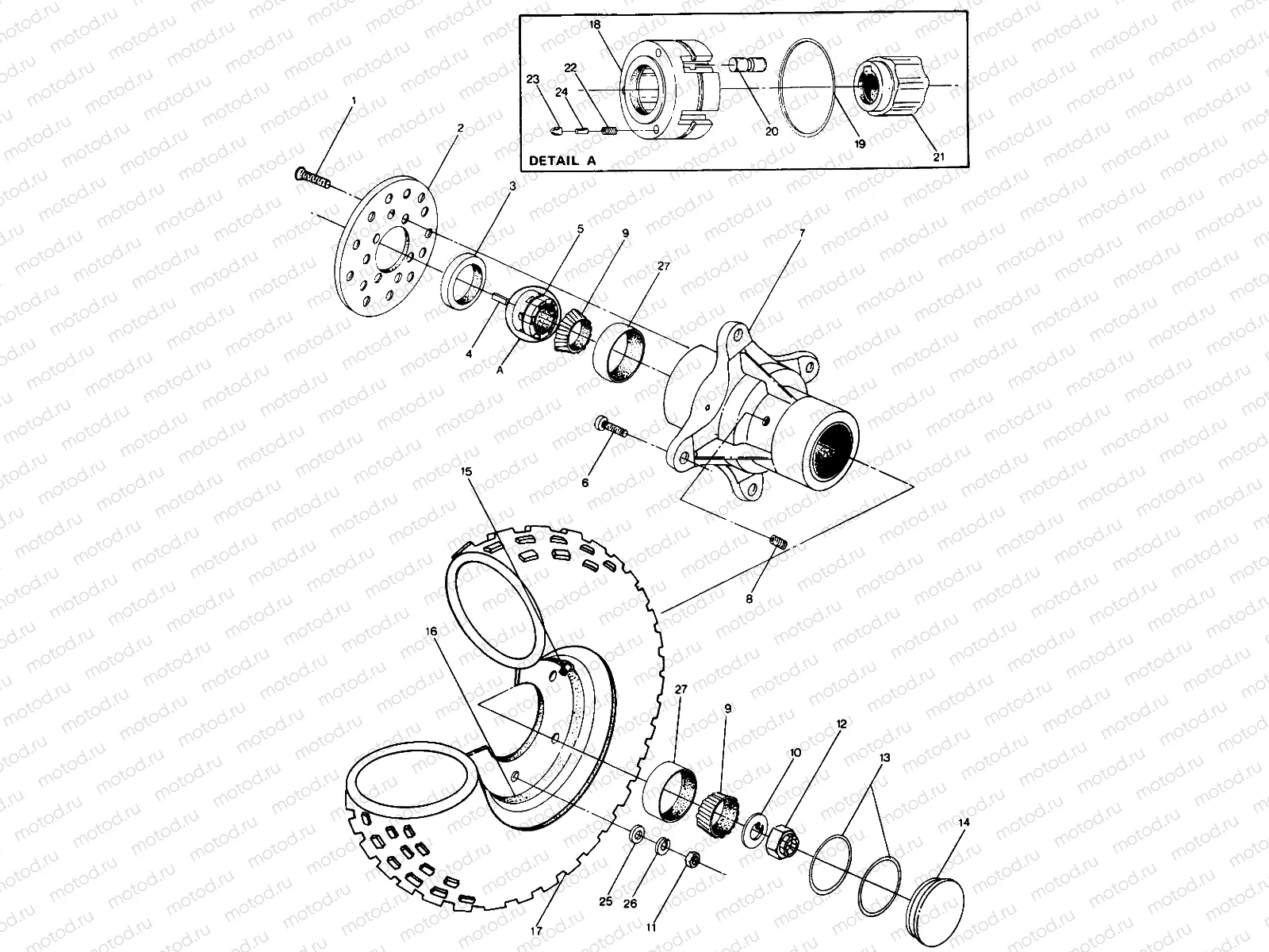 Front Wheel Assembly (49147514750017) | Front Wheel Assembly (49147514750017)