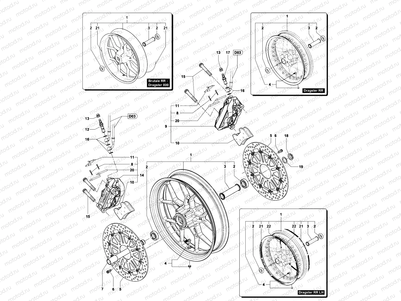 Front Wheel Assembly