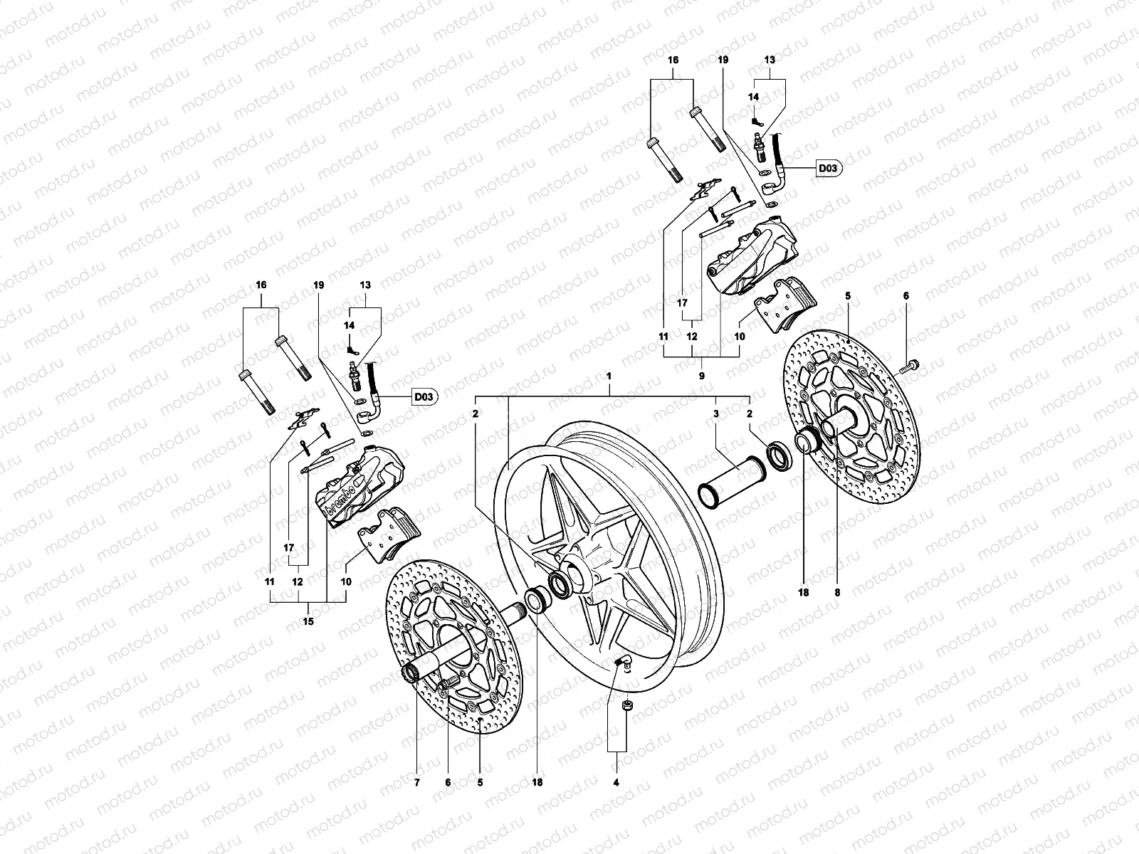 Front Wheel Assembly