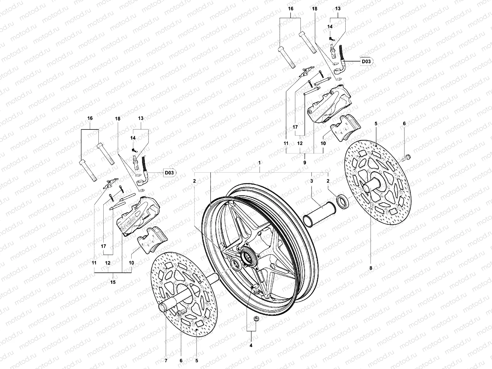 Front Wheel Assembly
