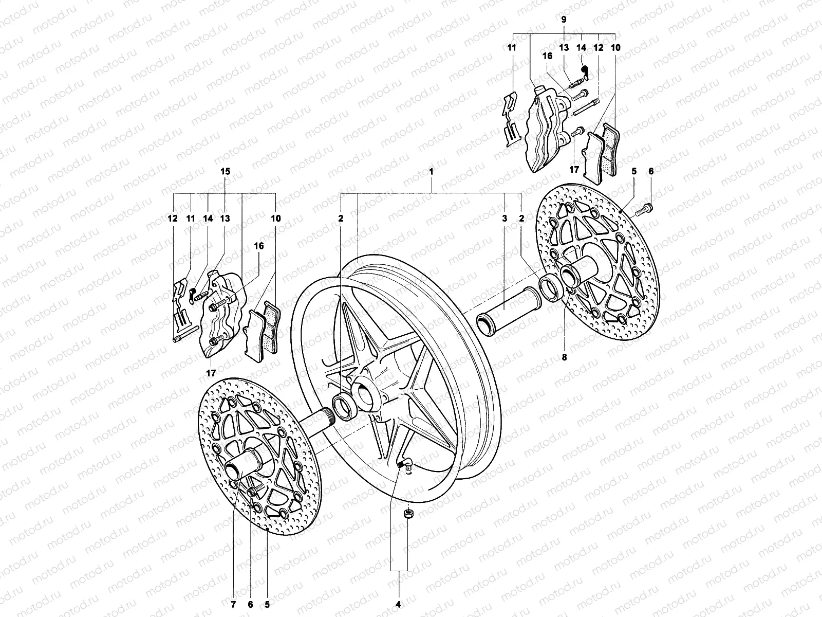 Front Wheel Assembly