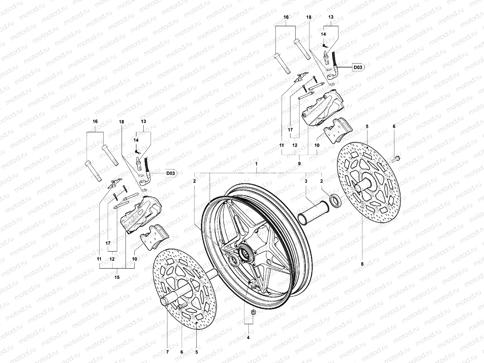 Front Wheel Assembly