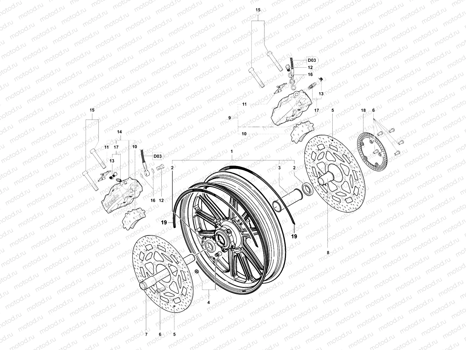 Front Wheel Assembly