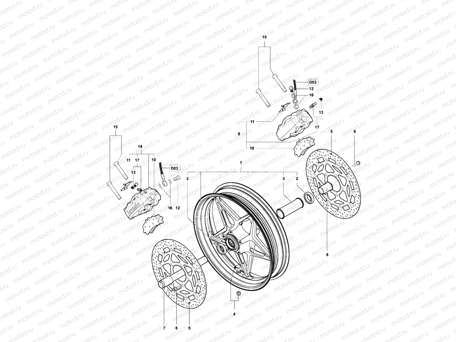 Front Wheel Assembly