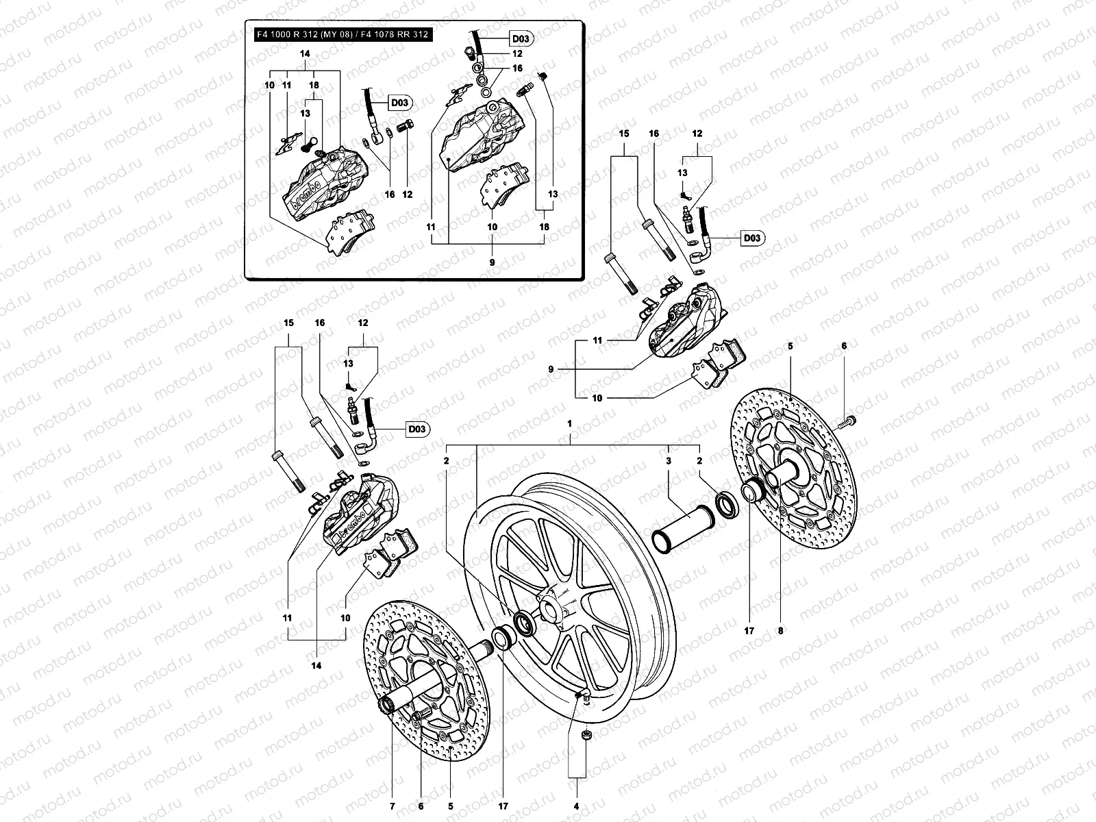 Front Wheel Assembly
