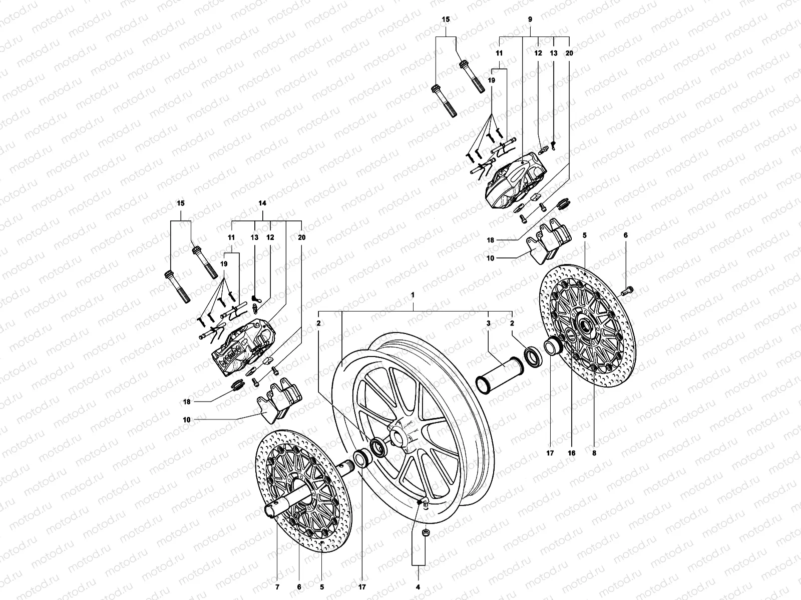 Front Wheel Assembly