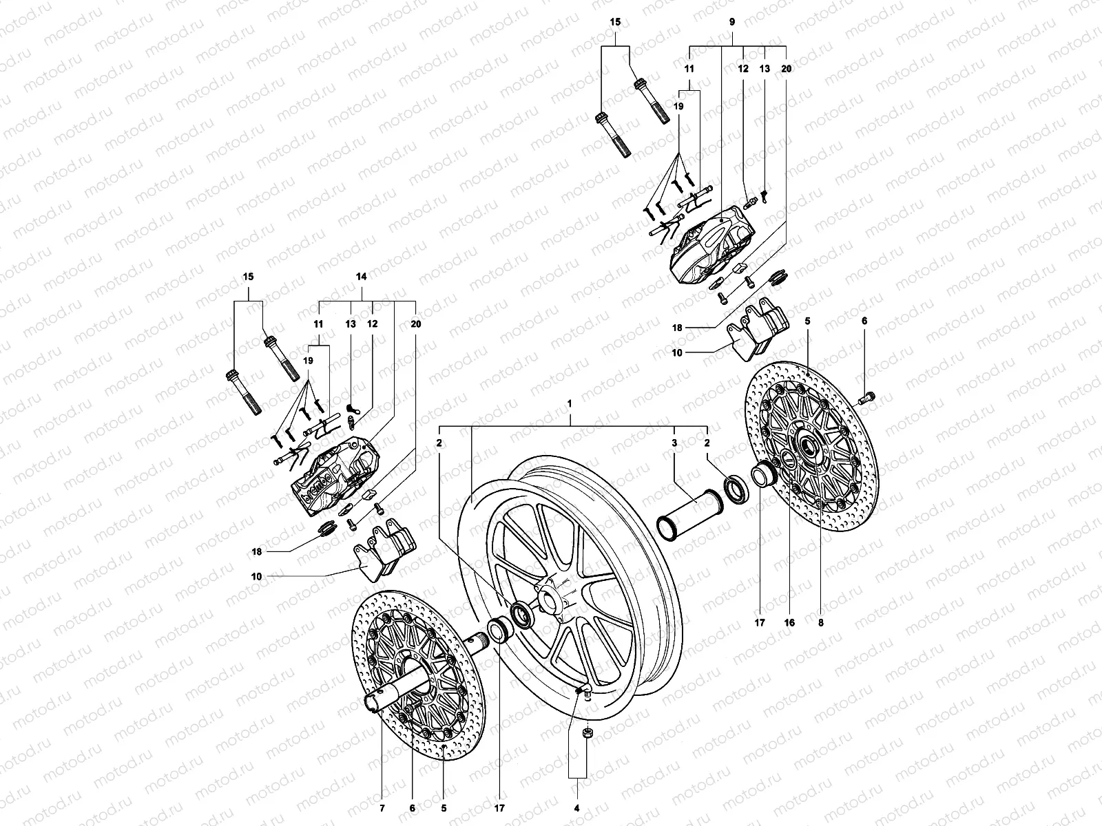 Front Wheel Assembly