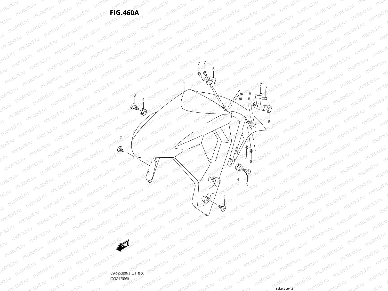 FRONT WHEEL COVER