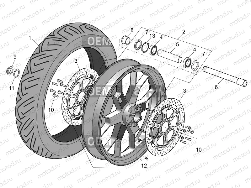 Front wheel Factory - Dream I