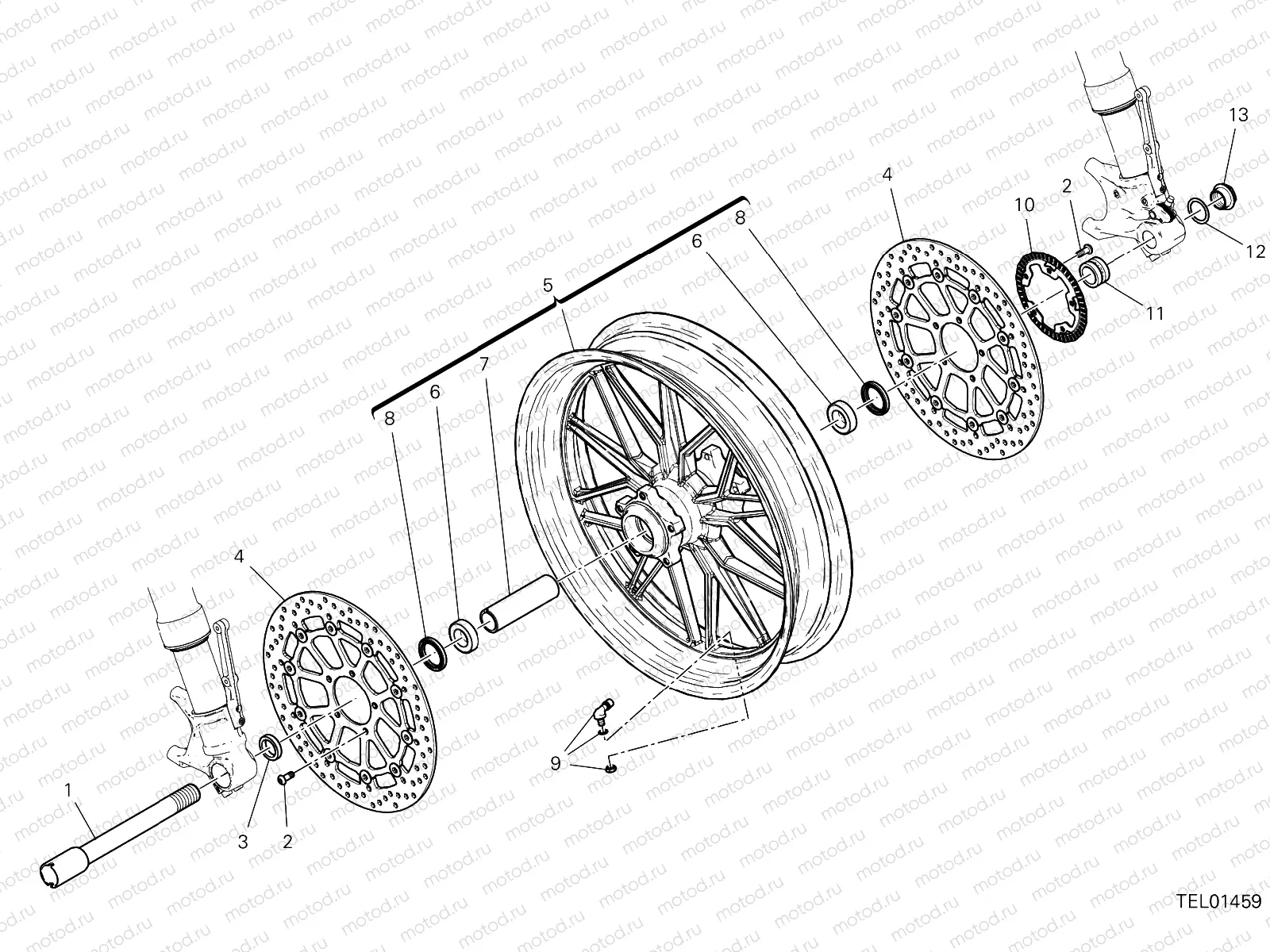 FRONT WHEEL [MOD:DVLAMBO]