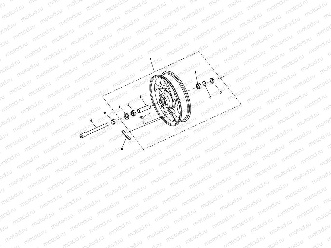 Front Wheel - Rocket X
