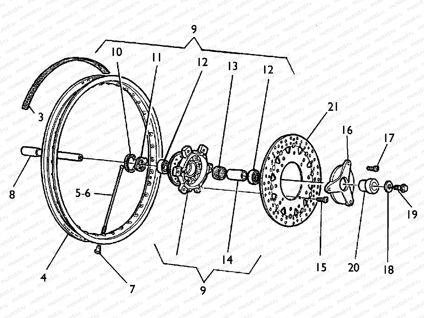 FRONT WHEEL 