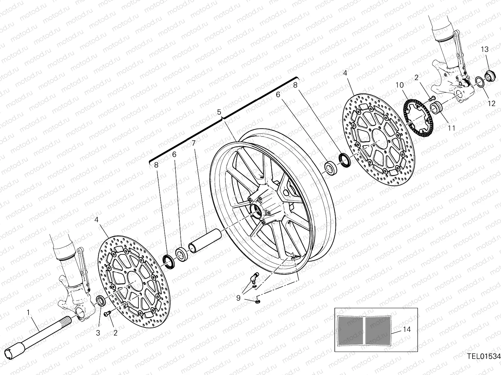 FRONT WHEEL [XCO:BYG]