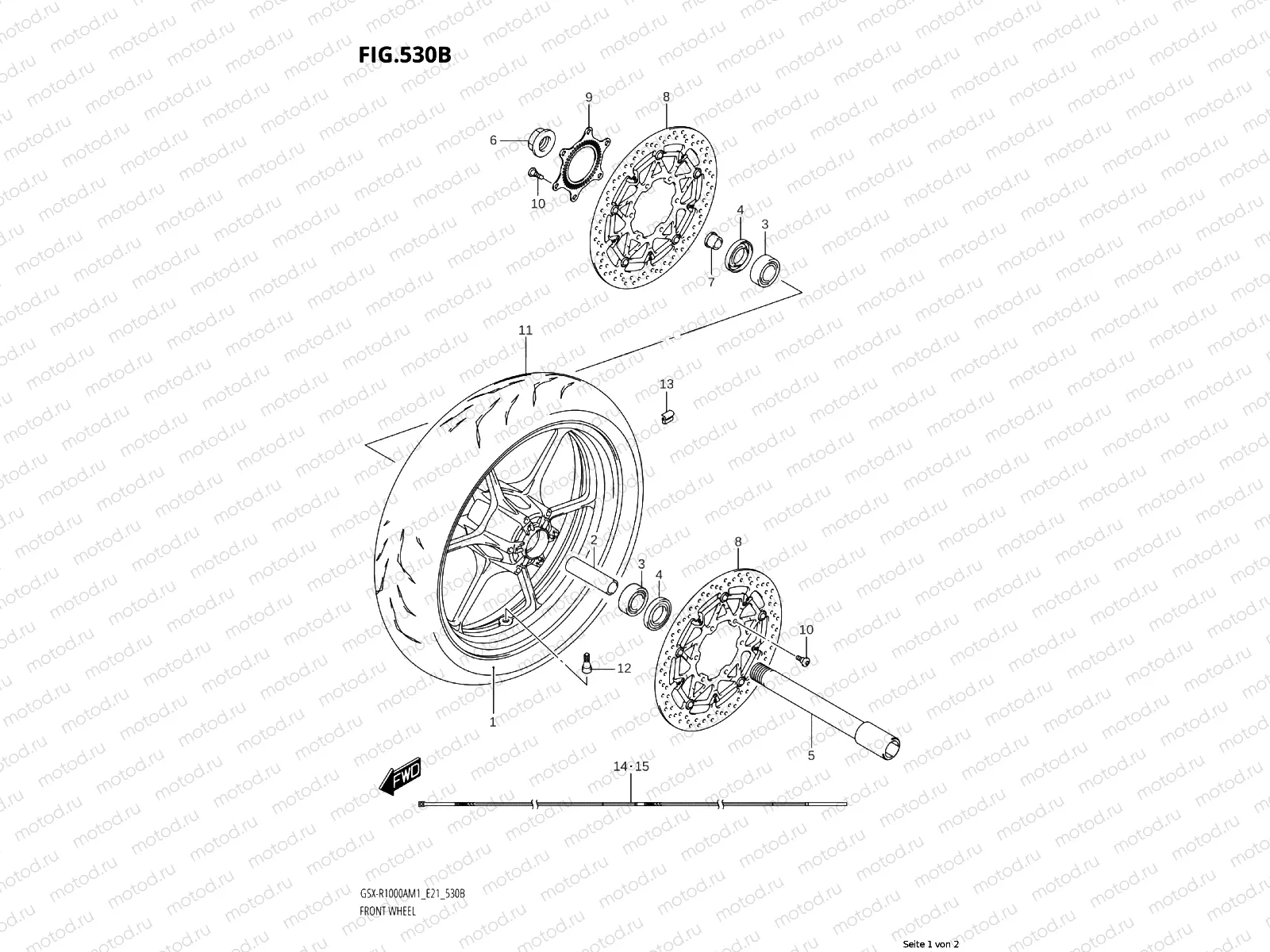 FRONT WHEEL (Z)