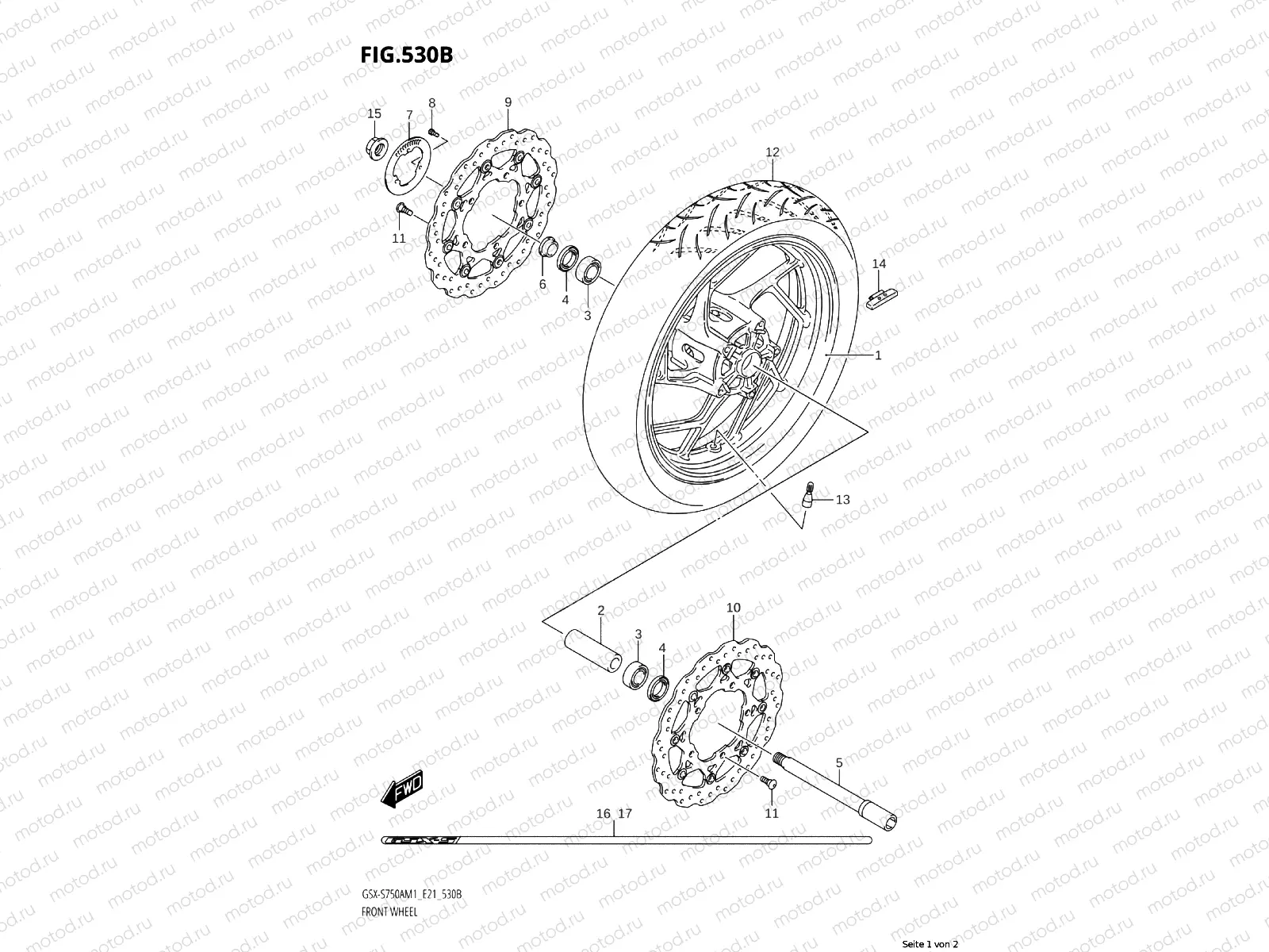 FRONT WHEEL (Z)
