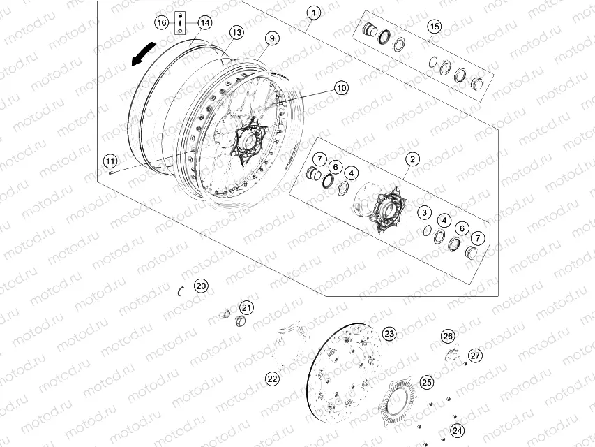 FRONT WHEEL|Frame|09
