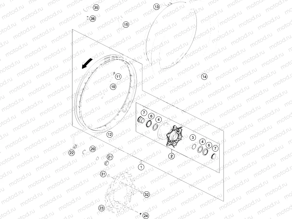 FRONT WHEEL|Frame|09