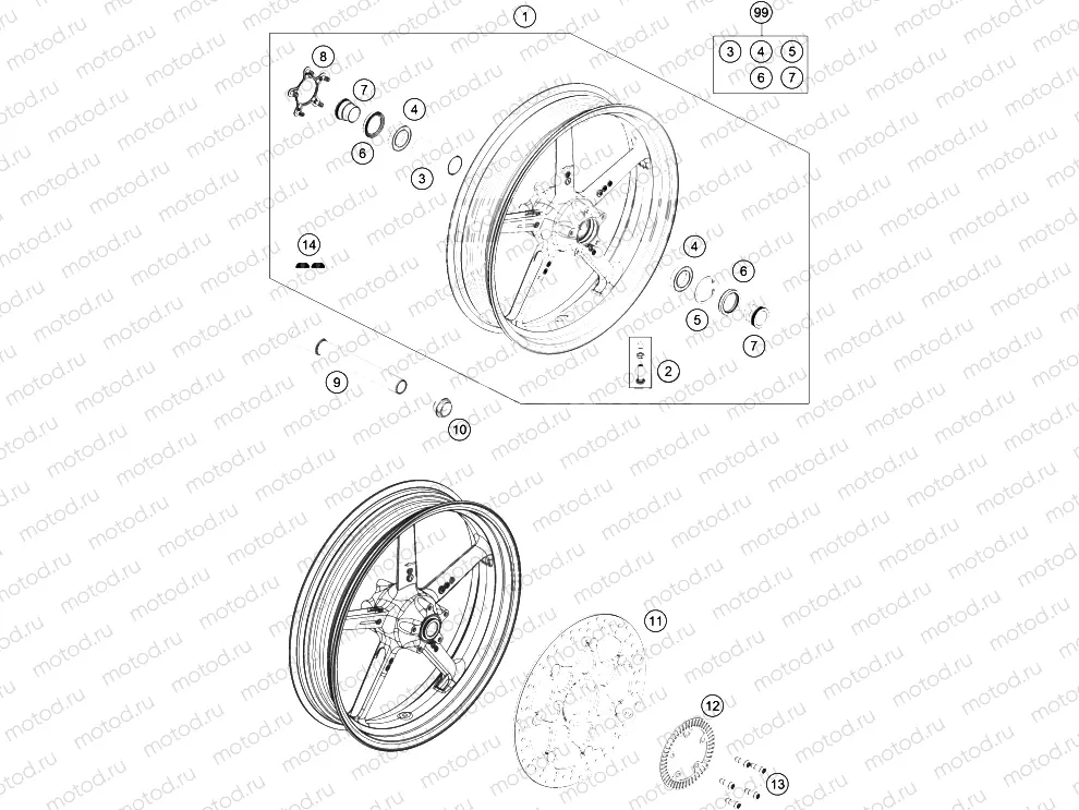 FRONT WHEEL|Frame|09