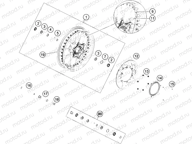FRONT WHEEL|Frame|09