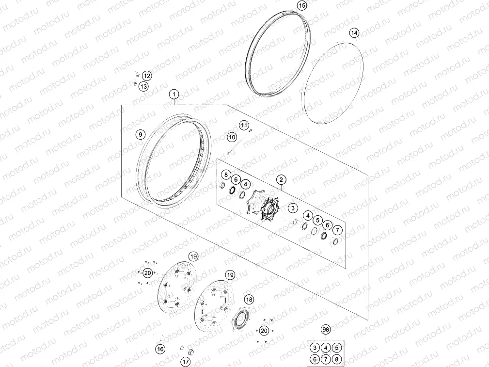 FRONT WHEEL|Frame|09
