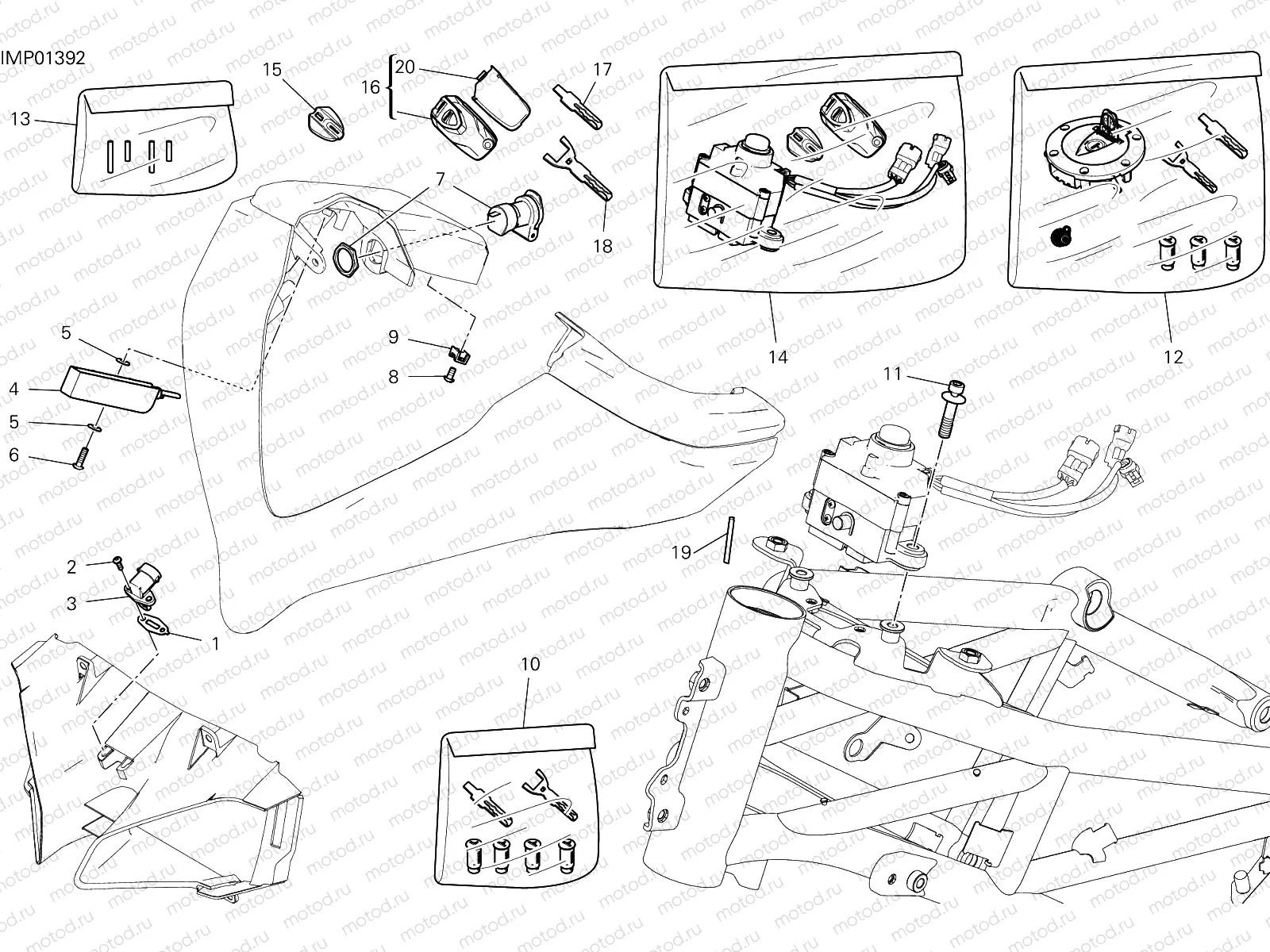 FRONT WIRING HARNESS