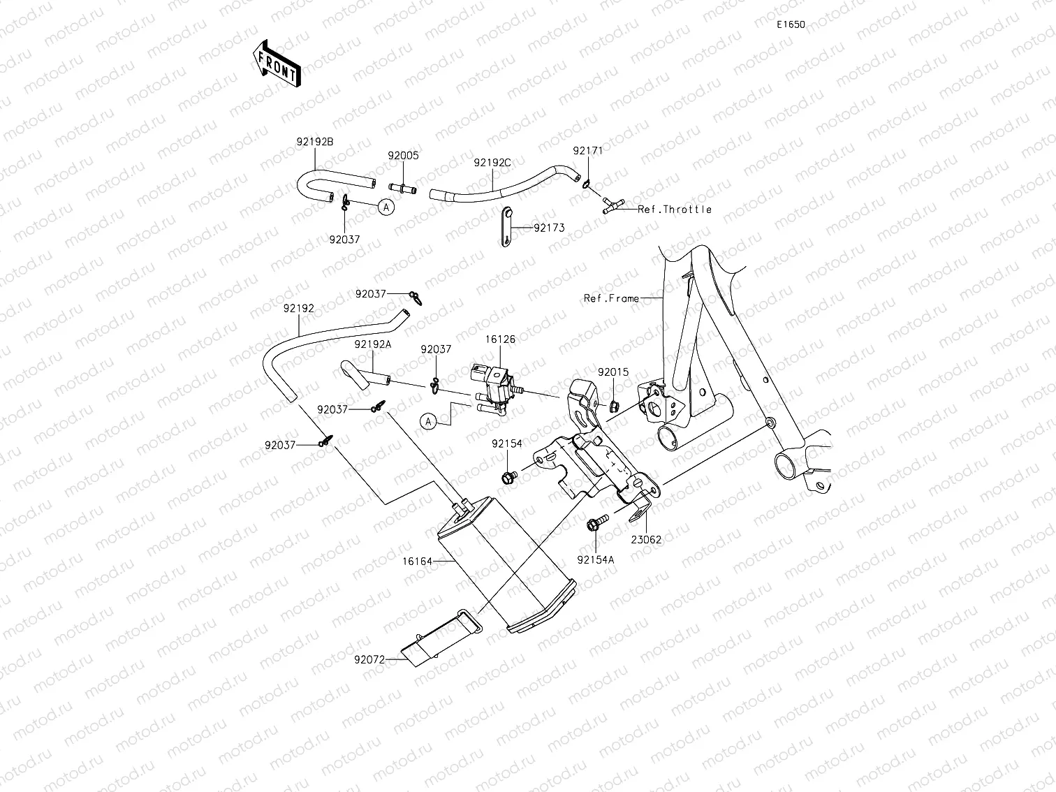 Fuel evaporative system