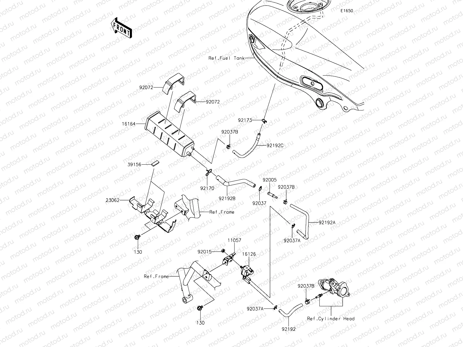 Fuel evaporative system