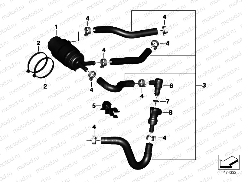 FUEL FILTER/FUEL LINE