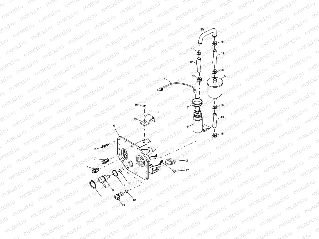 Fuel Pump and Filter 72717 »