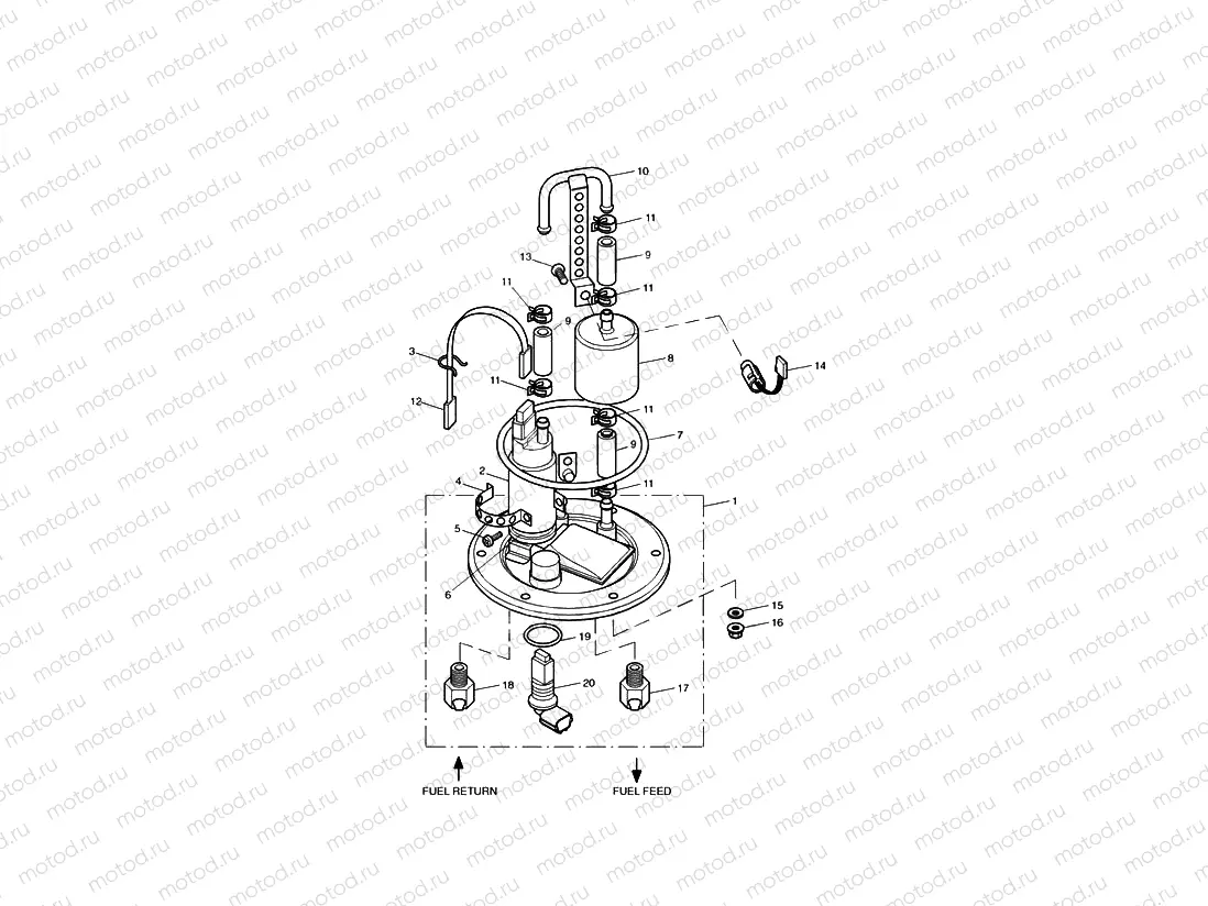 Fuel Pump and Filter > Vin 211242
