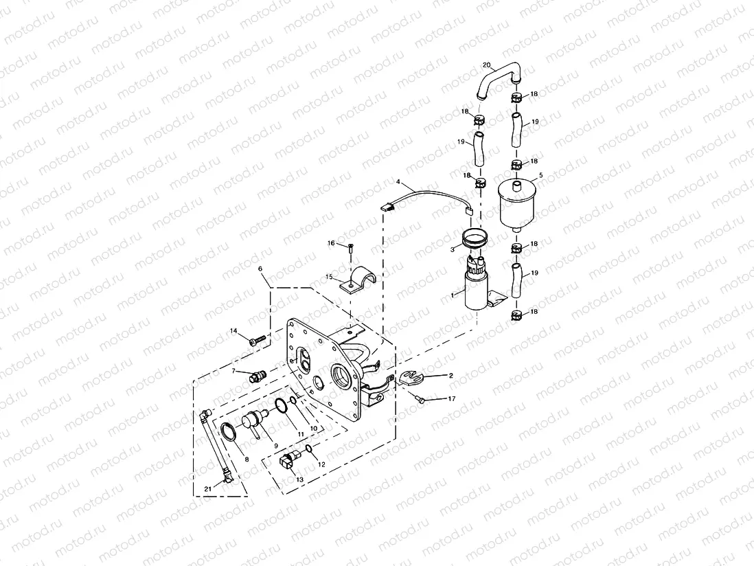 Fuel Pump and Filters > 207554