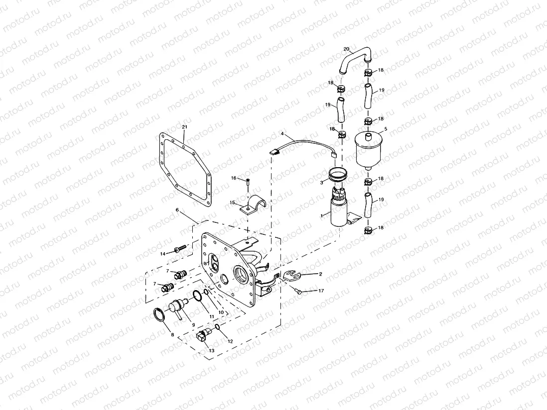 Fuel Pump and Filters > 207554
