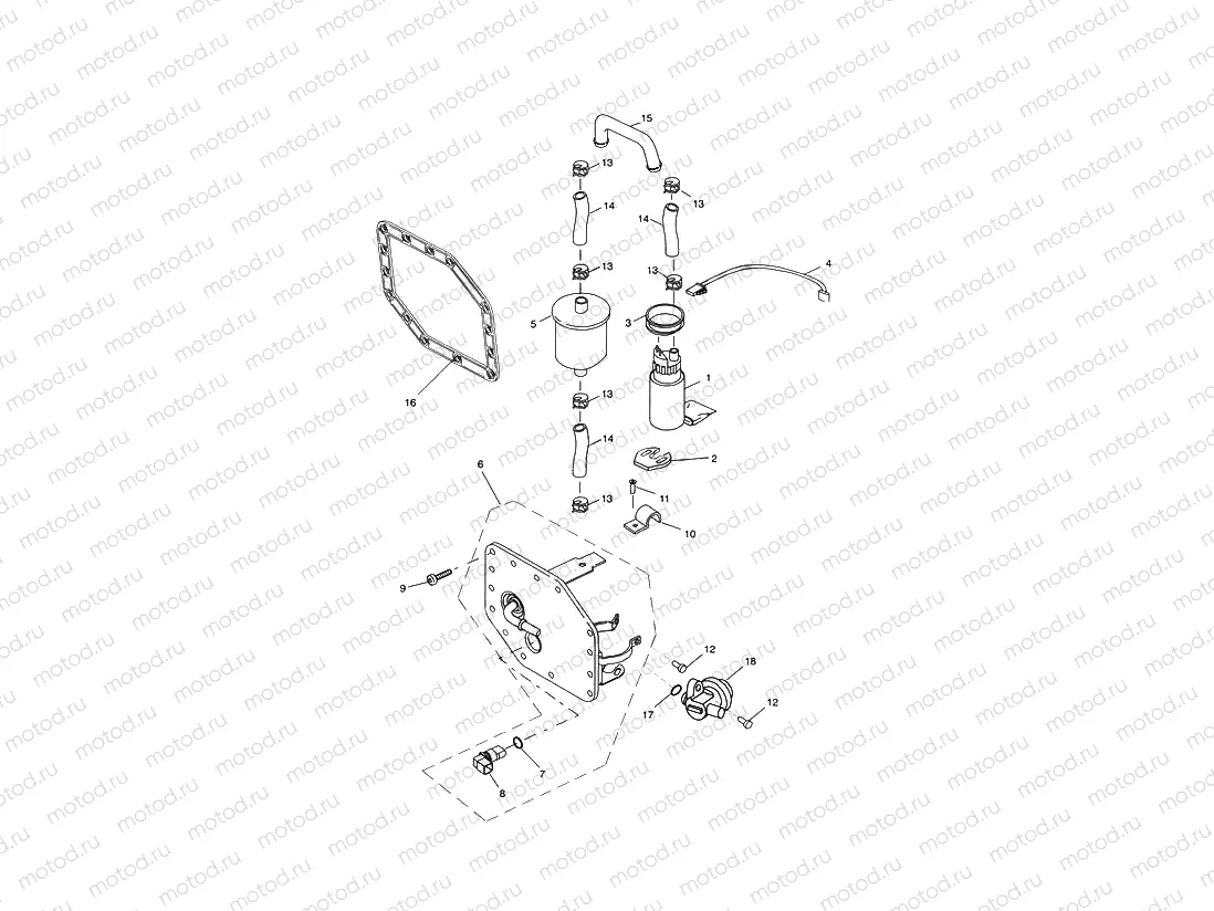 Fuel Pump and Filters 207555 >