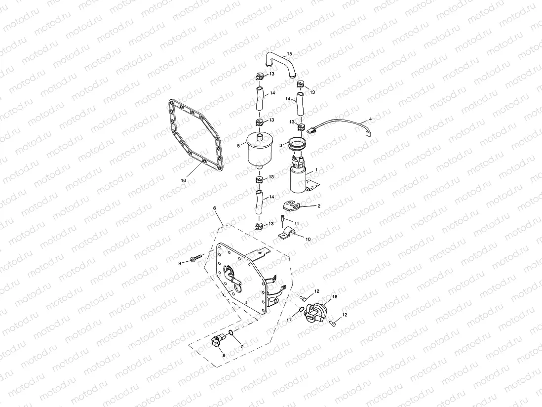 Fuel Pump and Filters 207555 >
