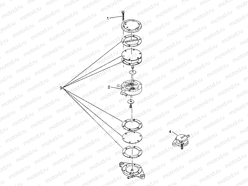 FUEL PUMP ASSEMBLY SL 750 / B934070 (4924752475030A) | FUEL PUMP ASSEMBLY SL 750 / B934070 (4924752475030A)