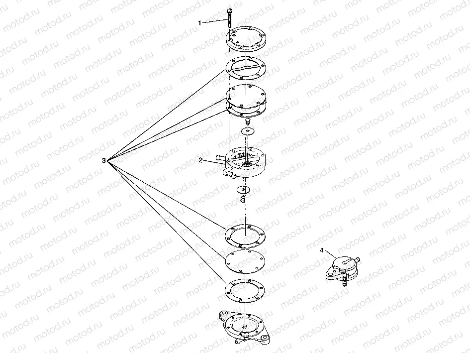 FUEL PUMP ASSEMBLY SLT 750 B944170 (4925942594031A) | FUEL PUMP ASSEMBLY SLT 750 B944170 (4925942594031A)