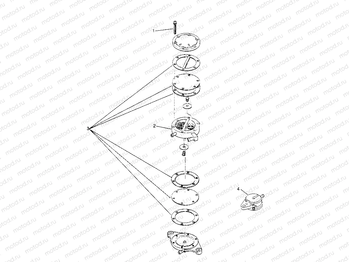 FUEL PUMP ASSEMBLY  SLT 750 B954170 (4930563056C008) | FUEL PUMP ASSEMBLY  SLT 750 B954170 (4930563056C008)