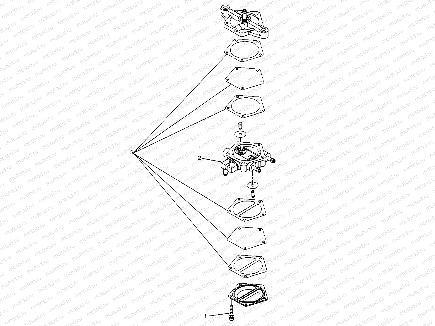FUEL PUMP ASSEMBLY  SLX 780 B954287 (4933953395C007) | FUEL PUMP ASSEMBLY  SLX 780 B954287 (4933953395C007)